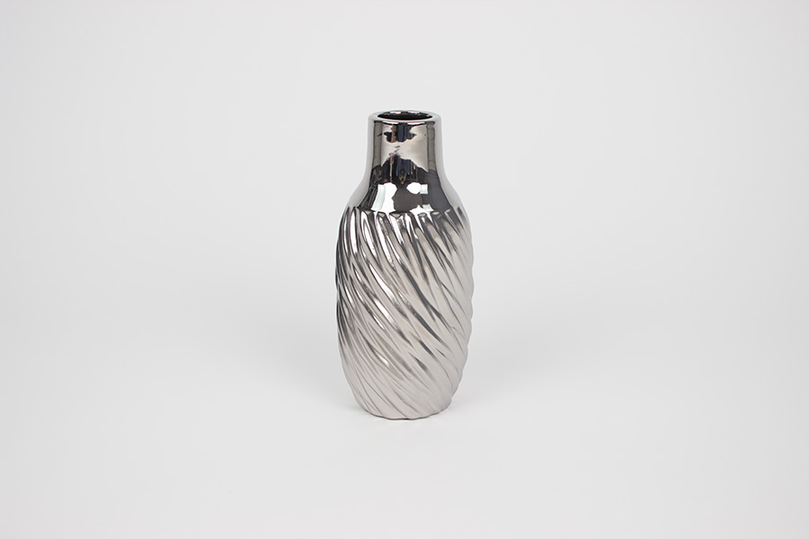 VAZA GESHE SILVER 30CM