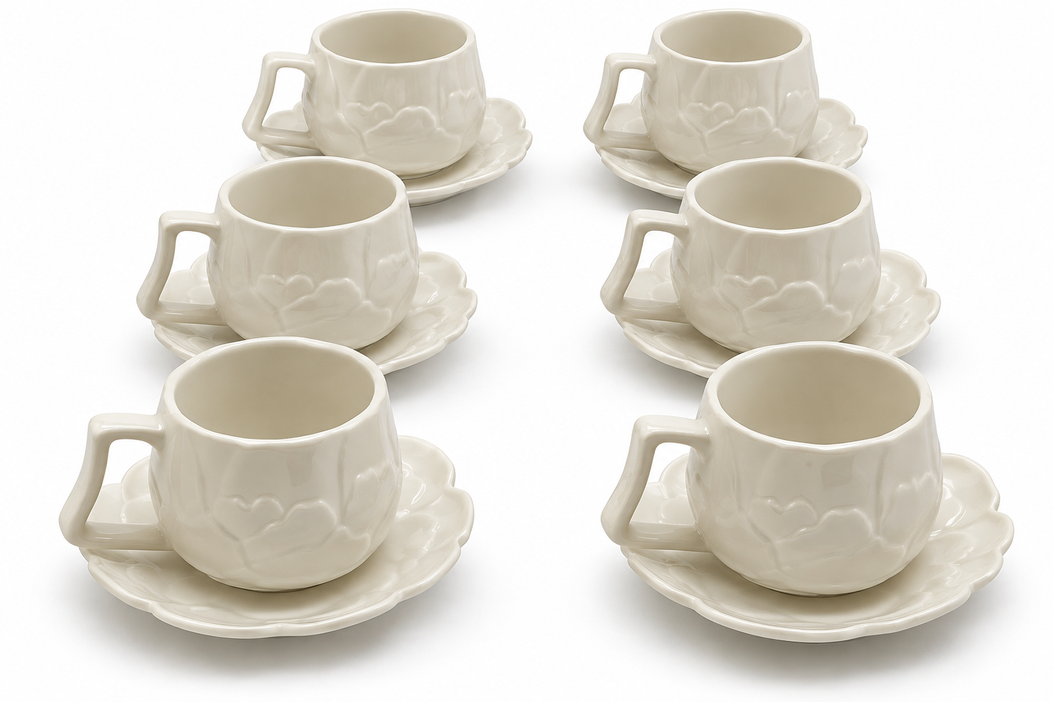 SET ŠOLJA PORCELAIN 1/6
