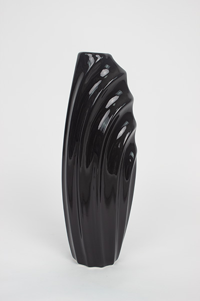 VAZA BLACK 16X12X45CM