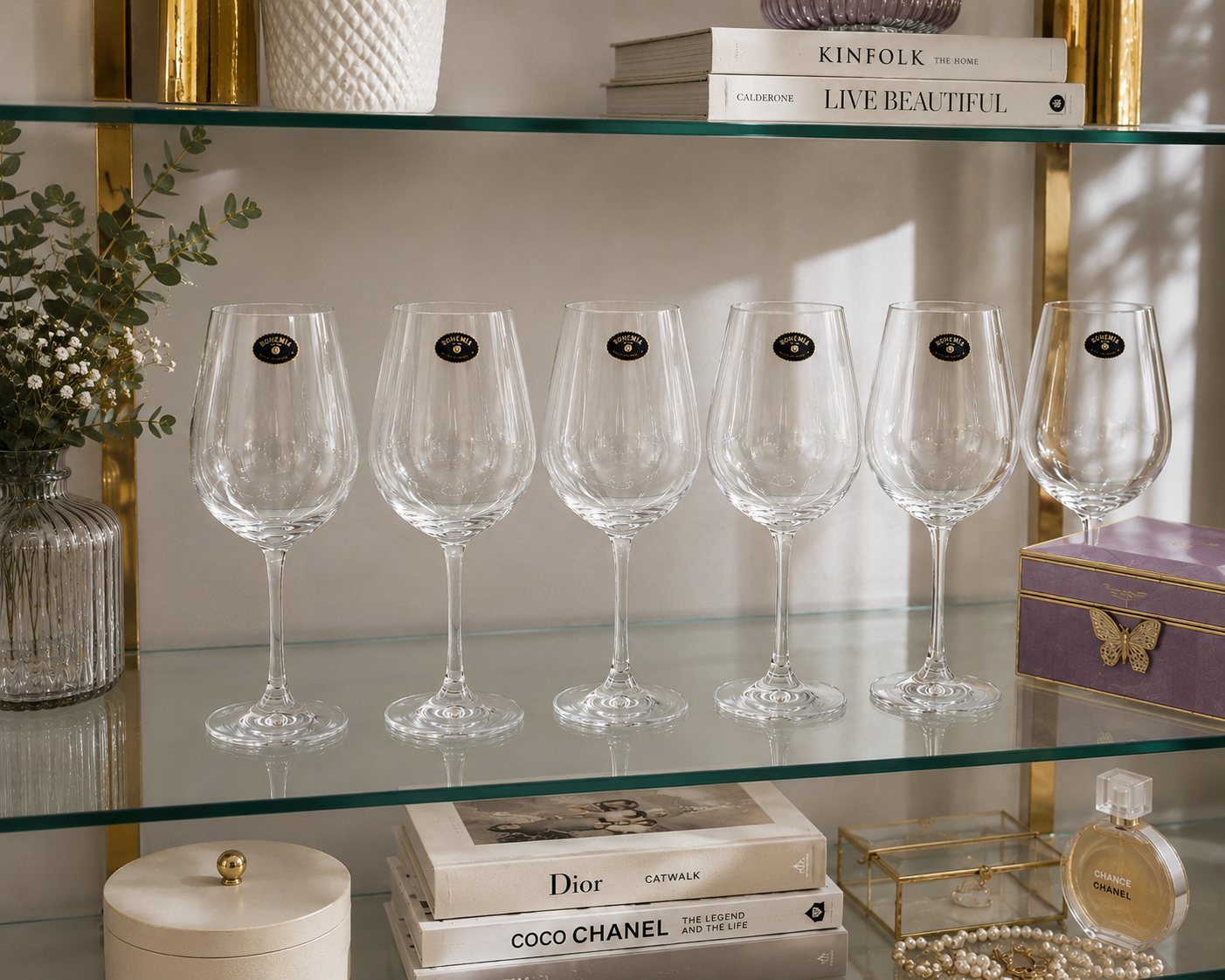 SET ČAŠA ZA VINO COLUMBA OPTIC 500ml