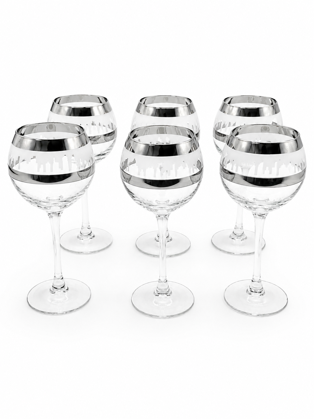 SET ČAŠA ZA VINO CITY 6 komada 280ml