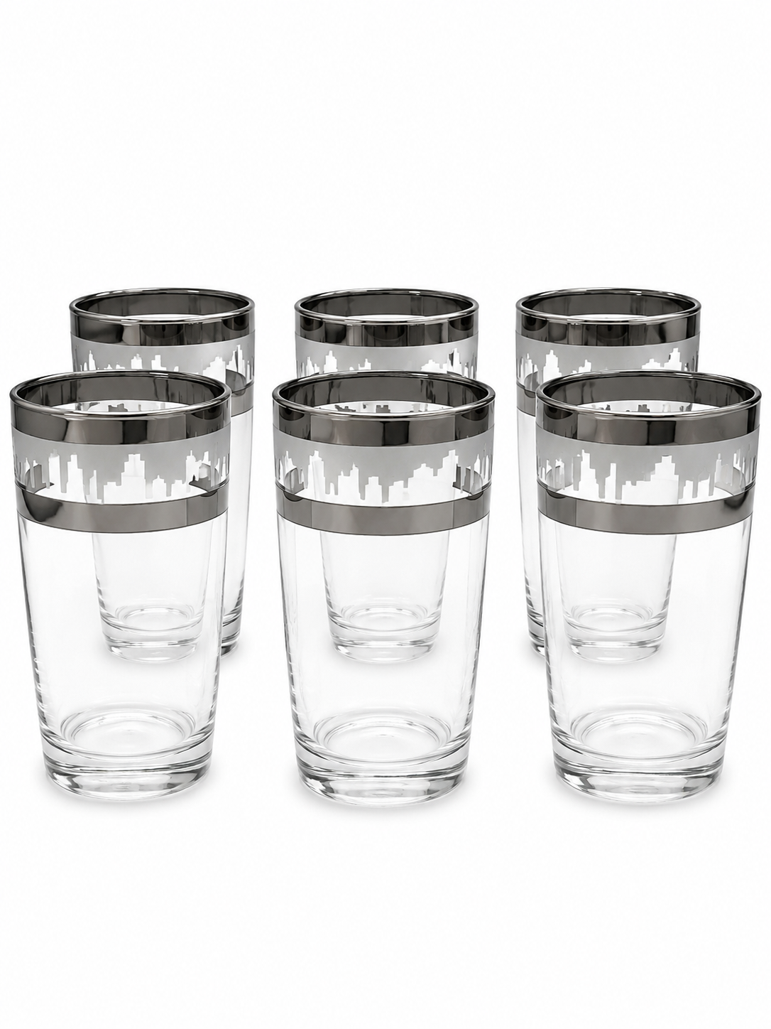 SET ČAŠA ZA VODU/SOK CITY 6 komada 300 ml
