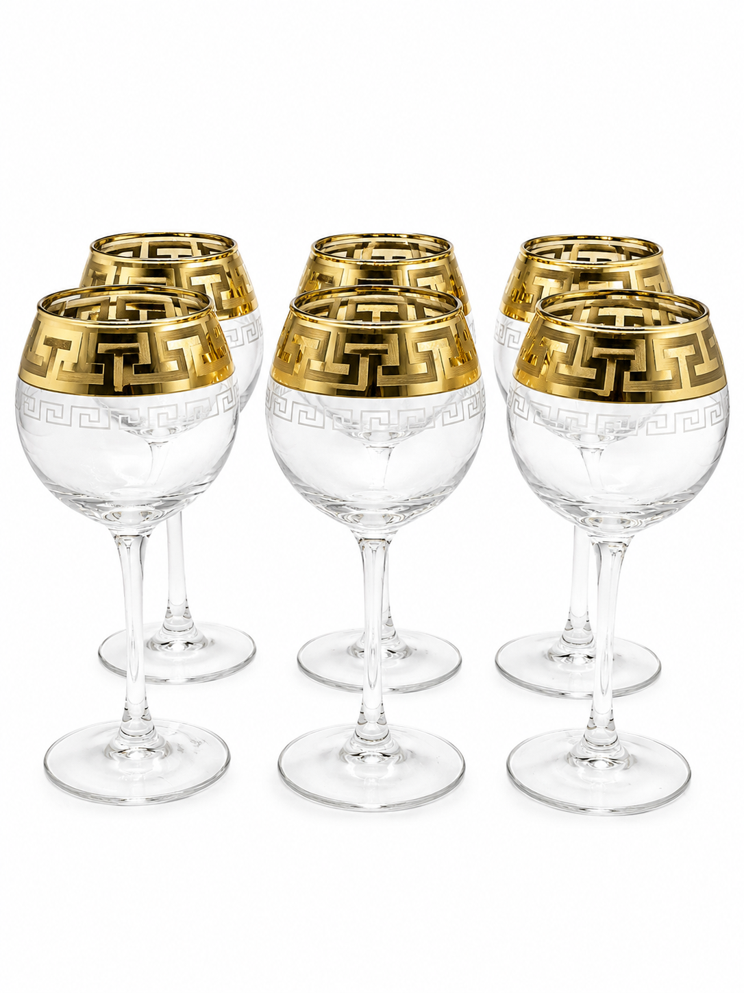ČAŠA ZA VINO PENELOPE GOLD set od 6 komada 280ml