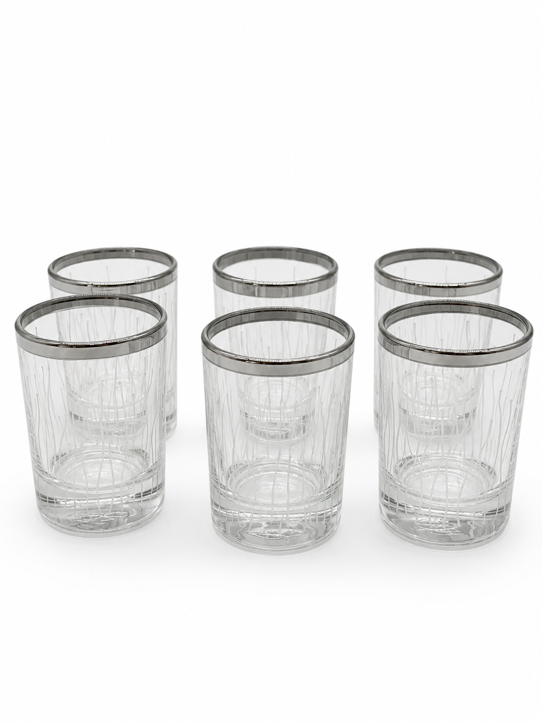 ČAŠA ZA RAKIJU CANBA SILVER 6 komada 60ml