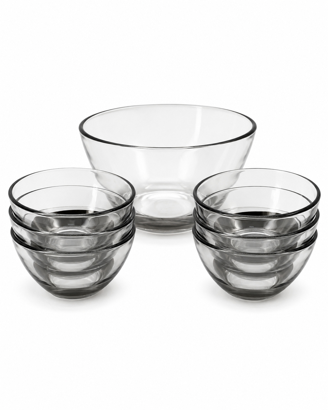 SET POSUDA  SILVER CLASSIC 7 DELOVA 1500ml/250ml
