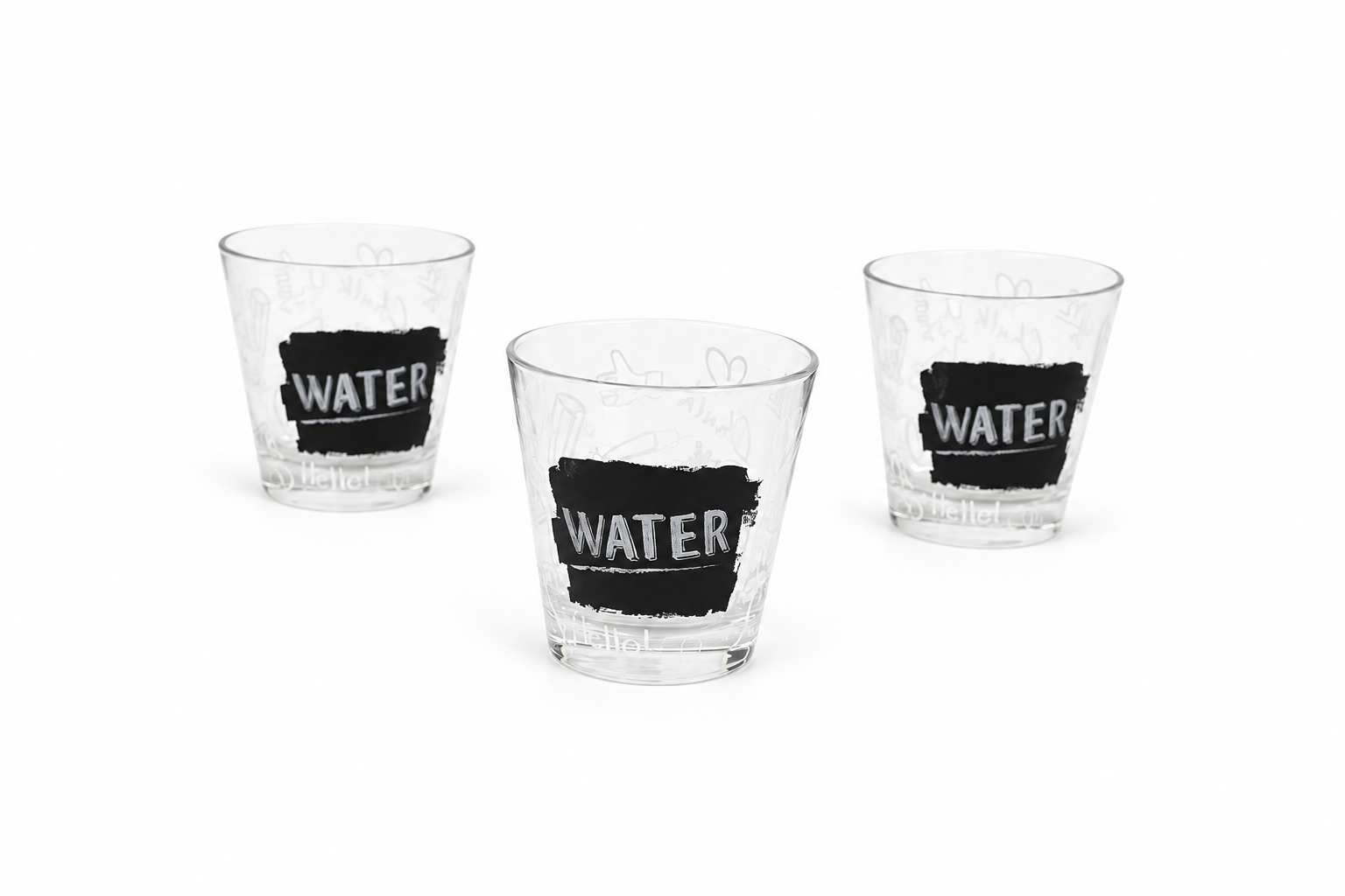 SET ČAŠA 1/3 CERVE WATER 