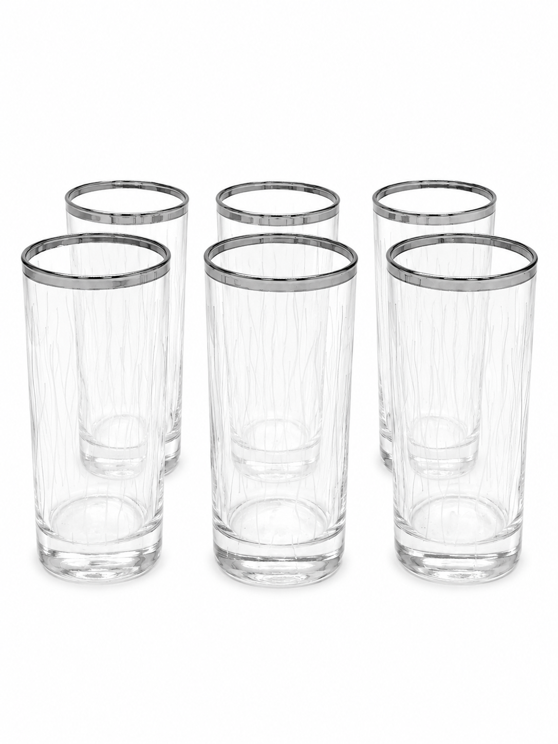 ČAŠA ZA VODU/SOK CANBA SILVER 6 komada 290ml