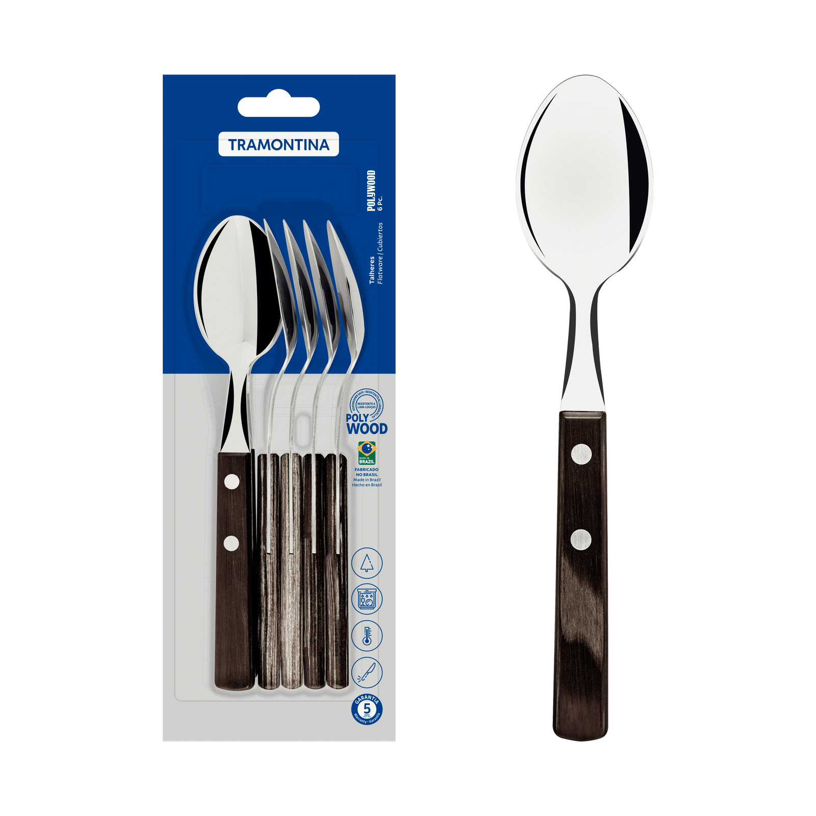 SET KAŠIKA POLYWOOD 1/6