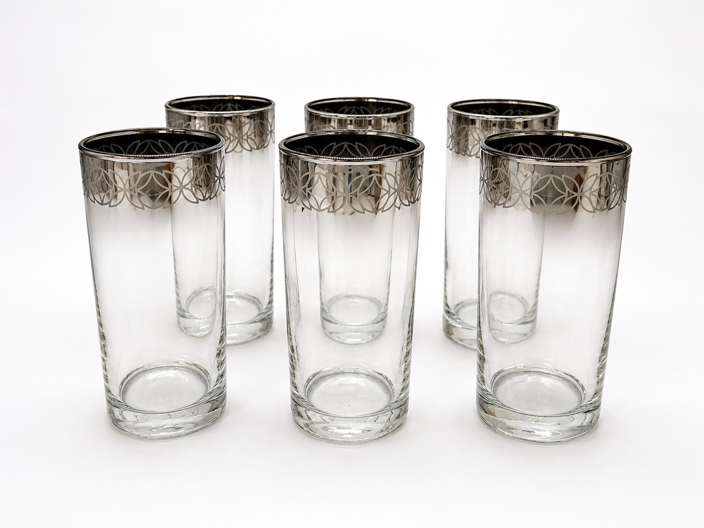 ČAŠA ZA VODU/SOK QWEENS SILVER 6 komada 290ml