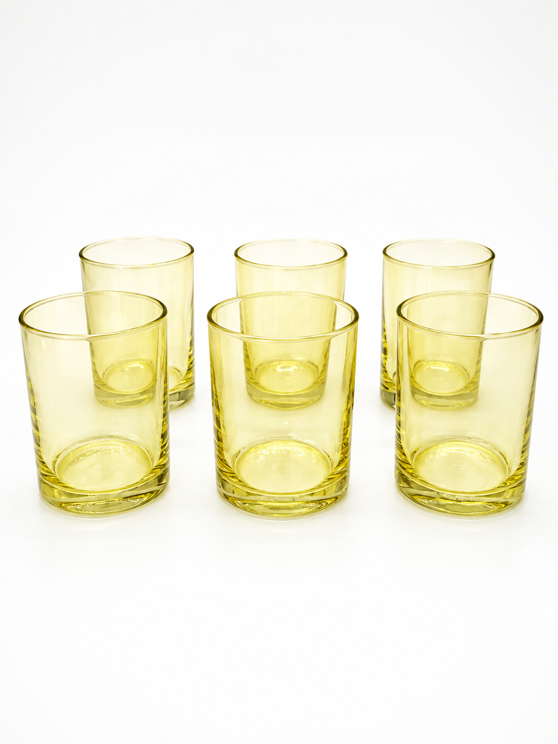 ČAŠA ZA VODU/SOK YELLOW  6 komada 255ml