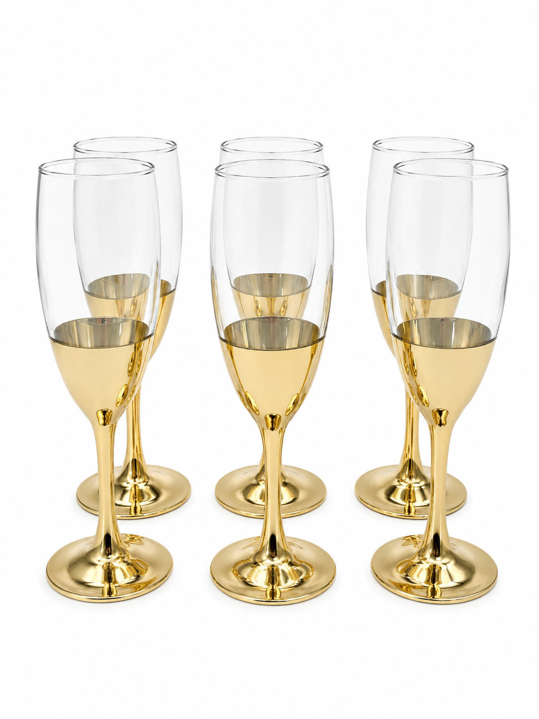 ČAŠA ZA ŠAMPANJAC GOLD CLASSIC 6 komada 170ML